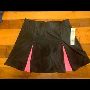 Black/pink skort
